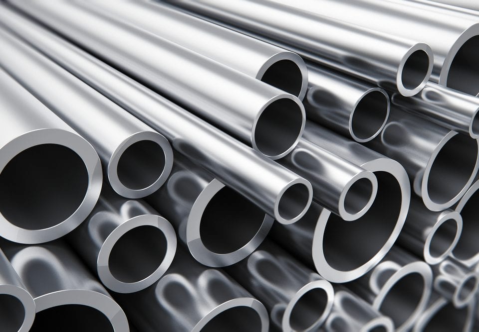 steel metal types piping